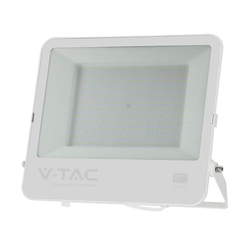V-Tac Faro Led - Samsung - Ip65 - Alloggiamento Bianco - Cavo Da 1 Metro - 200 Watt - 17540 Lumen - 4000 K - 5 Anni