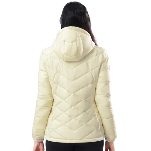 CAMEL CROWN Women's Hooded Puffer Jacket with Heat Reflective Lining Lightweight Winter Coat Warm Jacket — view 2