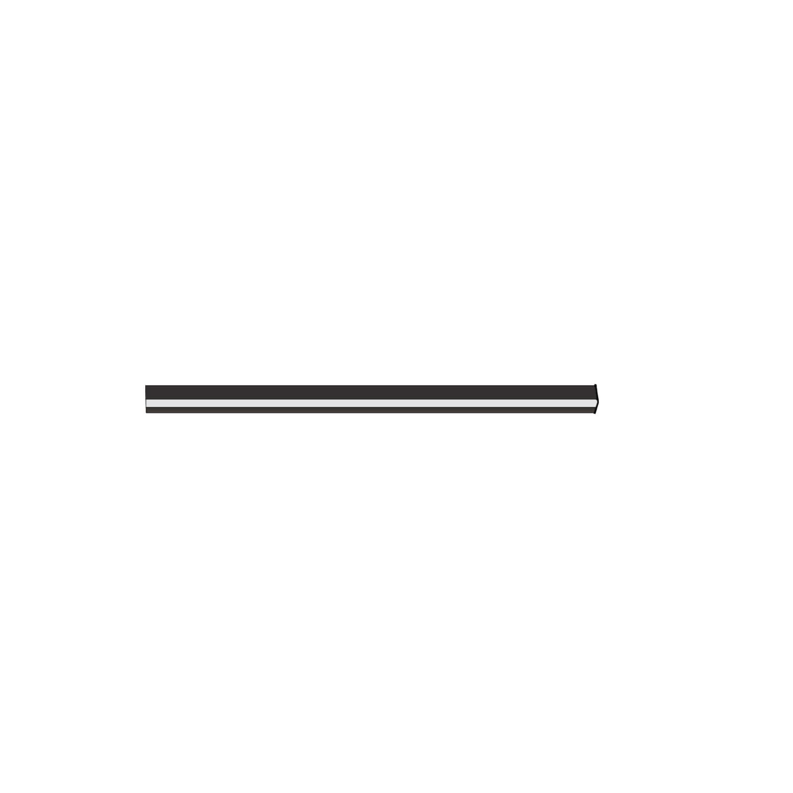 ZMH 2ER Lámpara LED Luz Interior - Moderno 60CM 21W Pasillo Arriba Abajo Blanco Cálido Pasillo Lámpara Salón Lámpara Cama Negro Iluminación para Escalera Sala de Estar Habitación Niños Dormitorio