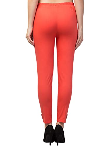 Image of Qute Women's Regular Fit Cotton Blend Casual Trousers (Pack of 1)