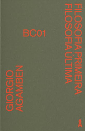 Filosofia primeira filosofia última: