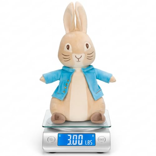 Image of Franco Peter Rabbit Bedding Weighted Cuddle Pillow - 3lb Soft Plush & Cozy Pillow for Comfort (Officially Licensed Product) Calm