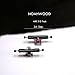 NOAHWOOD DIY Pro Fingerboard Ark 2G Truck 34.5mm (Silver Baseplate + Black Hanger)