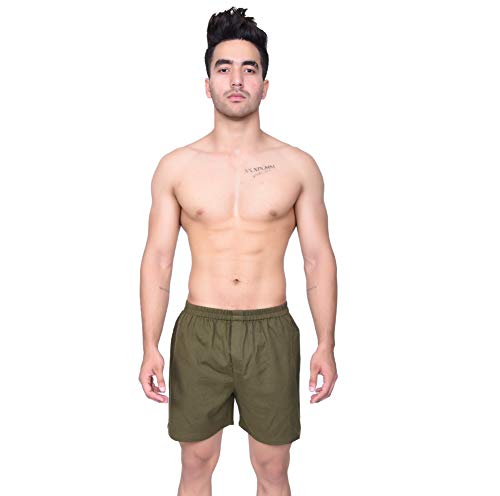 Image of Solid Casual Boxer for Men