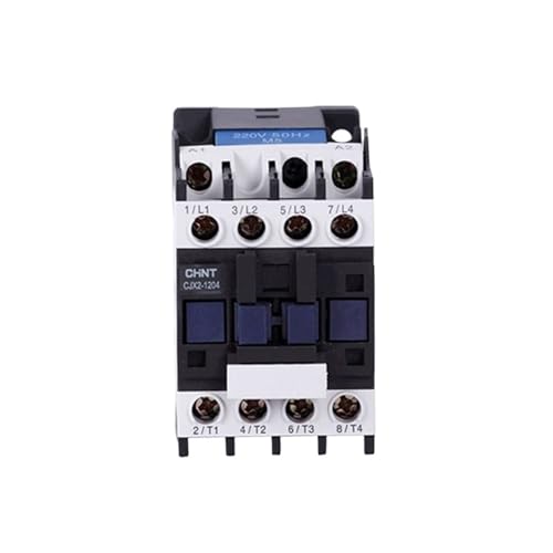 Contacteur CJX2-1204 rail DIN 12A commande 36V AC bobine relais inverseur triphase