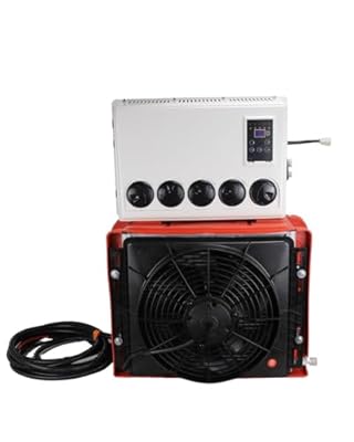 12V DC RV Air Conditioner, 12 Volt Split Air Conditioner,1800W Cooling Power, Mini Cooling System AC Unit Fits for RVs, Vans, Semi Truck, Cranes, Construction Vehicles, Excavators, Harvesters