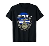 El Salvador Ape Salvadorian Flag Monkey Salvadoran Pride T-Shirt
