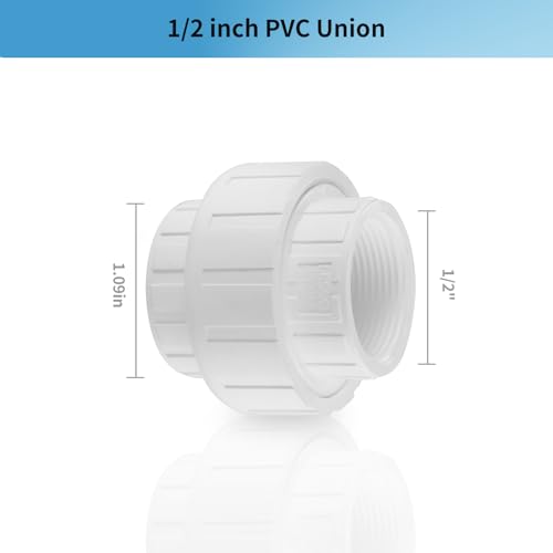 Tuercas de unión PVC 1/2 8 Imagen adicional