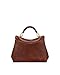 JW PEI Women's Lucia Classic Top Handle Bag - Coffee Brown
