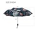KAAVIYO Cute Artwork Rabbits Umbrella Windproof Automatic Foldable Umbrells Auto Open Close for Men Women Kids
