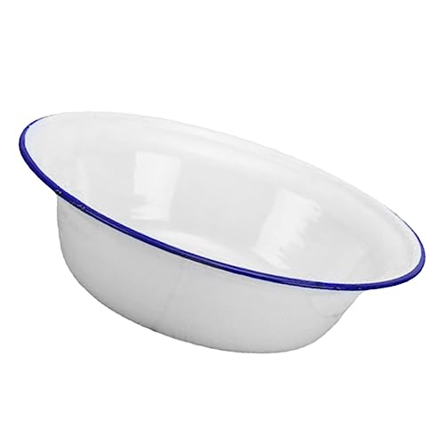 Tazón esmaltado vintage SHOWERORO para mezclar miniatura 1