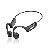 Yorlu Bone Conduction Headphones, 2025 Upgrade Open Ear Bluetooth 5.4 Headphones with Mic, 10Hrs Playtime Bone Conduction Earbuds, IP56 Waterproof Earphones for Workout, Hiking