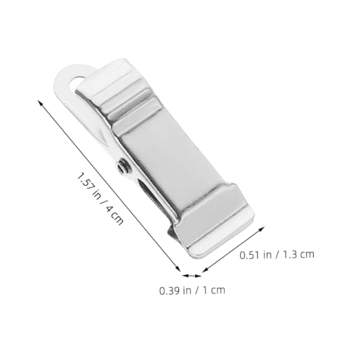 Clips de metal para carpetas y manualidades en pack de 25 pinzas pequeñas 7