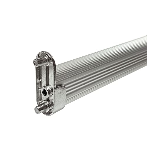 4Pcs Wardrobe Bracket Zinc Alloy Closet Rod Holders 15Mm X 30Mm Oval Closet Rod End Supports (Single Hole) With Rear Facing 6.5Mm Pins #TOP3