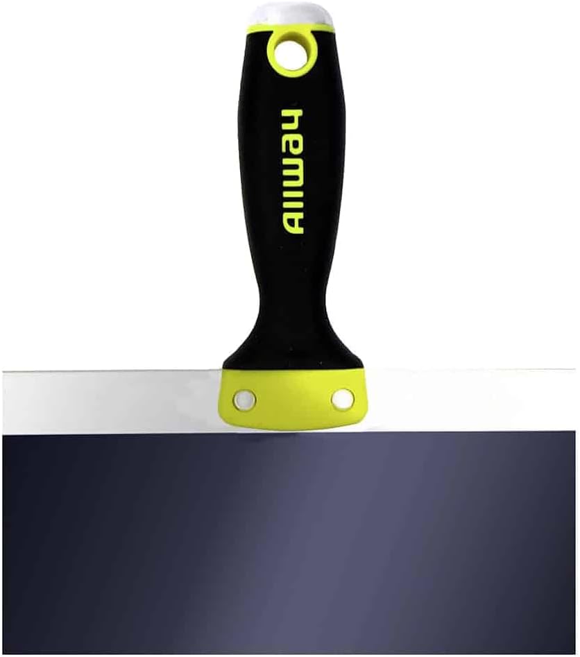 ALLWAY BTK8 Soft Grip Blue Carbon Steel Taping Knife with Hammer End, 8"