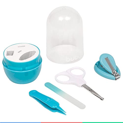 Kit Cuidados Baby Com Estojo, Buba, Azul, Tamanho único