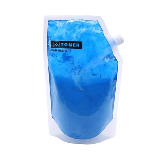 CE264X 646A CF031A CF032A CF033A Tóner Compatible en Polvo 1000 g para impresoras de Color como CM4540 CM4540F CM4540FSKM Tinto DE Color Universal(Cyan)