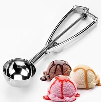 1pcs Simple Stainless Steel Digging Spoon Ice Cream Spoon Haagen Dazs Ice Cream Scoop Fruit Scoop Household Kitchen Tools2.3in