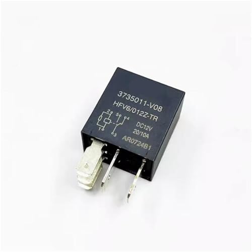 Relais HFV6 012Z-TR de rechange pour réparer un circuit de 12V CC défaillant