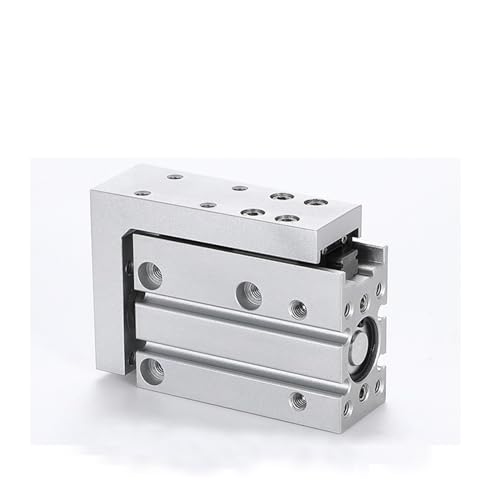Cylindre avec tige de guidage linéaire latérale MXH pour un alignement pneumatique rigide