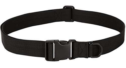 Protector Plus Adjustable Tactical Waist Belt Outdoor Utility Nylon Belt Airsoft Belt (Black)