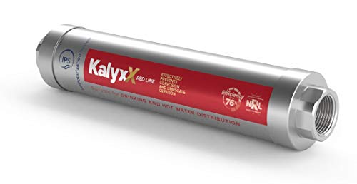 Swiss Aqua Technologies | Addolcitore d'acqua Anticalcare Innovativo IPS Kalyxx RedLine G 3/4 Femmina IPSKXRG34 | Riduzione Calcarea | Installazione Facile | Senza Manutenzione | Tecnologia TGP