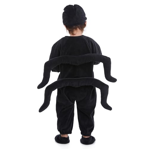 Disfraz de Bebé Spider 0-4T con Capucha 3D miniatura 4