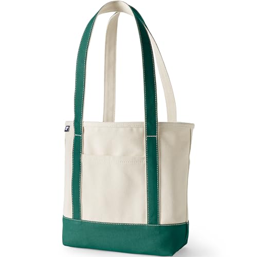 Bolso Tote de Lona Natural con Asa Larga miniatura 1