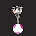 BESPORTBLE Tight Long Space Beans 10pcs Silicone Beans High Elasticity Attractive Detail Durable for Outdoor Fishing Activities