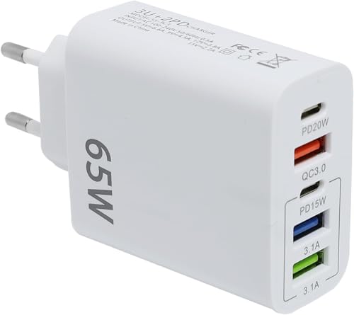 65W USB-C Charger – Fast & Safe Charging