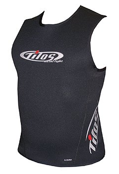 3mm Metal Light Mens Vest for Scuba Diving, Snorkeling, Swimming, Surfing, and River Rafting, SM
