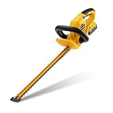 GELIDALITE 22-Inch Cordless Hedge Trimmer for DeWalt 20V MAX (Bare Tool)