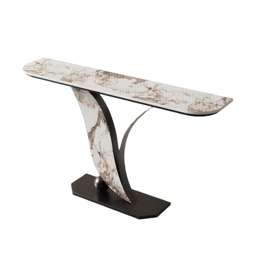 �R���\�[���e�[�u�� �X���� ���� ���[ �n�C�\�t�@�[ �T�C�h�e�[�u�� �Ƃ̑��� �L���p �Q�� ���r���O�p(Black E,80cm/31.5in)