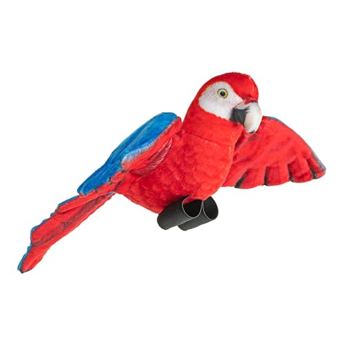 Peluche Ara Rouge écoresponsable Wild Republic pour consoler votre enfant