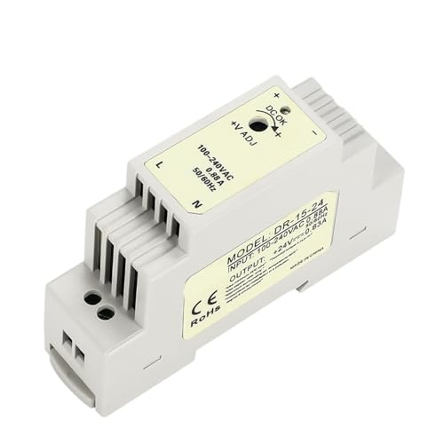 Convertisseur AC DC 24V 0.63A alimentation industrielle 15W pour rail DIN