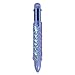 YOUKAI 0.5mm 6-in-1 Multicolor Retractable Ballpoint Pens for School Supplies Students Children Gift,4 Pack Sequin Pen