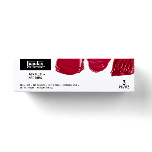 Liquitex Medium Gel Juego de 3 botes de 100 ml