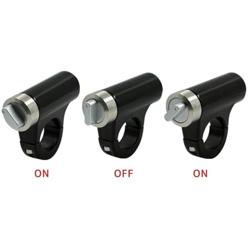 Commande de guidon 22 mm pour moto avec interrupteur de clignotants et feux