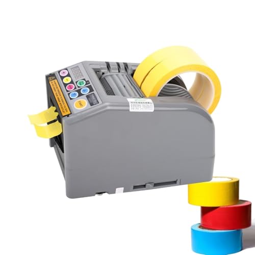 Automatic Tape Dispenser, Electric Tape Cutting Machine, Manual & Auto Modes,Intelligent Induction Fast Cutting