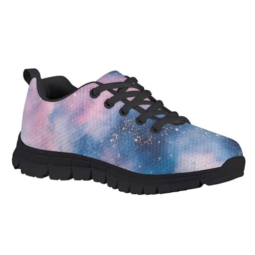 Pink Marble Kids Slip on Shoes Size 4 Girls 3-10 Years Old Toddler Sneakers Lightweight Easy Carry for Travel Comfortable Children to Adapt Different Environments Activities Black2