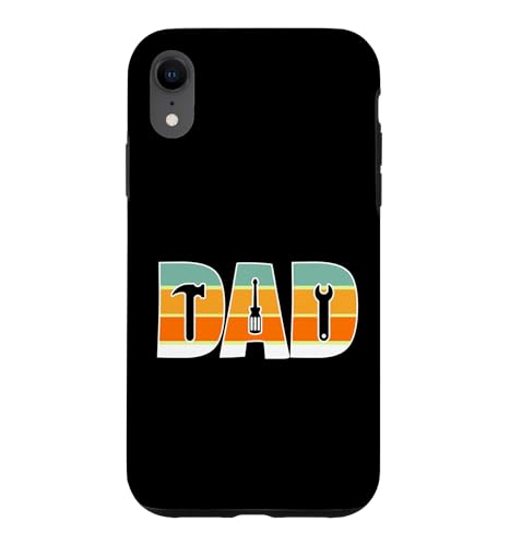 Dad Mechanic Handyman Hardware Tools Retro Father's Day �X�}�z�P�[�X iPhone XR �p