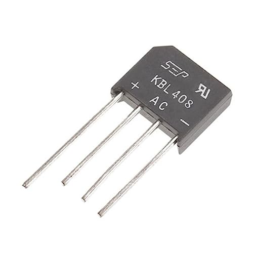 UPKOCH 10 Pcs Kbl408 Retificador Ponte 4a