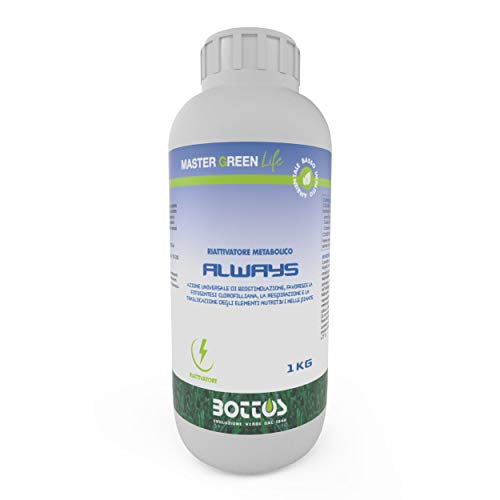 Bottos Always, Riattivatore Metabolico per la base nutritiva completa del tappeto erboso, Concime...