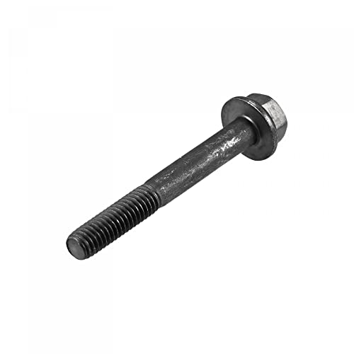 Image of uxcell Metric M6x45mm Hex Flange Bolts, 5pcs 10.9 Grade Carbon Steel Hexagon Head Screws
