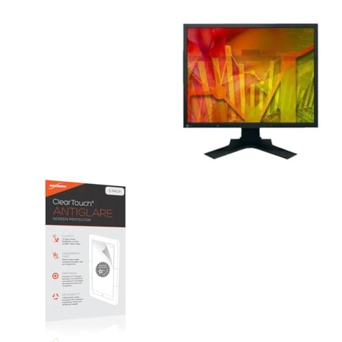 BoxWave Screen Protector Compatible with EIZO DSC 1907-D (19 in) - ClearTouch Anti-Glare (2-Pack), Anti-Fingerprint Matte Film Skin