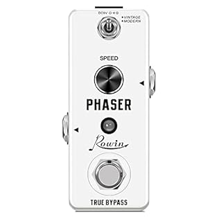 [Phaser Pedal]:Pure analog phaser effect, warm and plimp sound. LED indicator shows the working state. [2 Working Modes]: Vintage-perfect reproduction of the classic psychedelic phase-shifting effect of 1974. Modern-a deeper, modern full-scale effect...