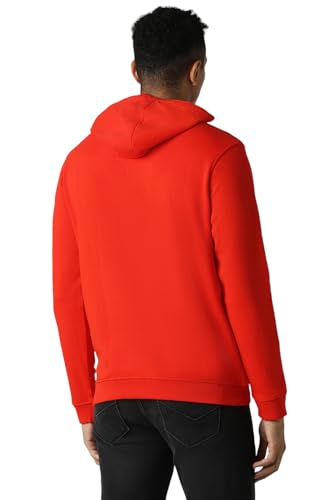 Image of Van Heusen Men's Hooded Neckline Full Sleeve Premium Cotton Blend Sweatshirt for Men | Effortless Styling | Comfort Wear