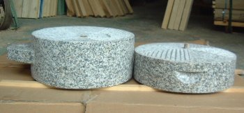 Amazon | みかげ石 挽き臼 寸胴型 24型 （本格派タイプ） | ナガノ産業