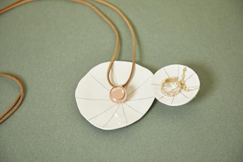 KALOO - Kuschelset Maus + Bola-Halskette Geburt - Geschenk für die Schwangerschaft - Sanftheit und Harmonie ab der Schwangerschaft - Geschenkbox - K210014