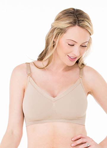 Image of Ingrid & Isabel Women's Seamless Drop Cup Pullover Nursing Bra